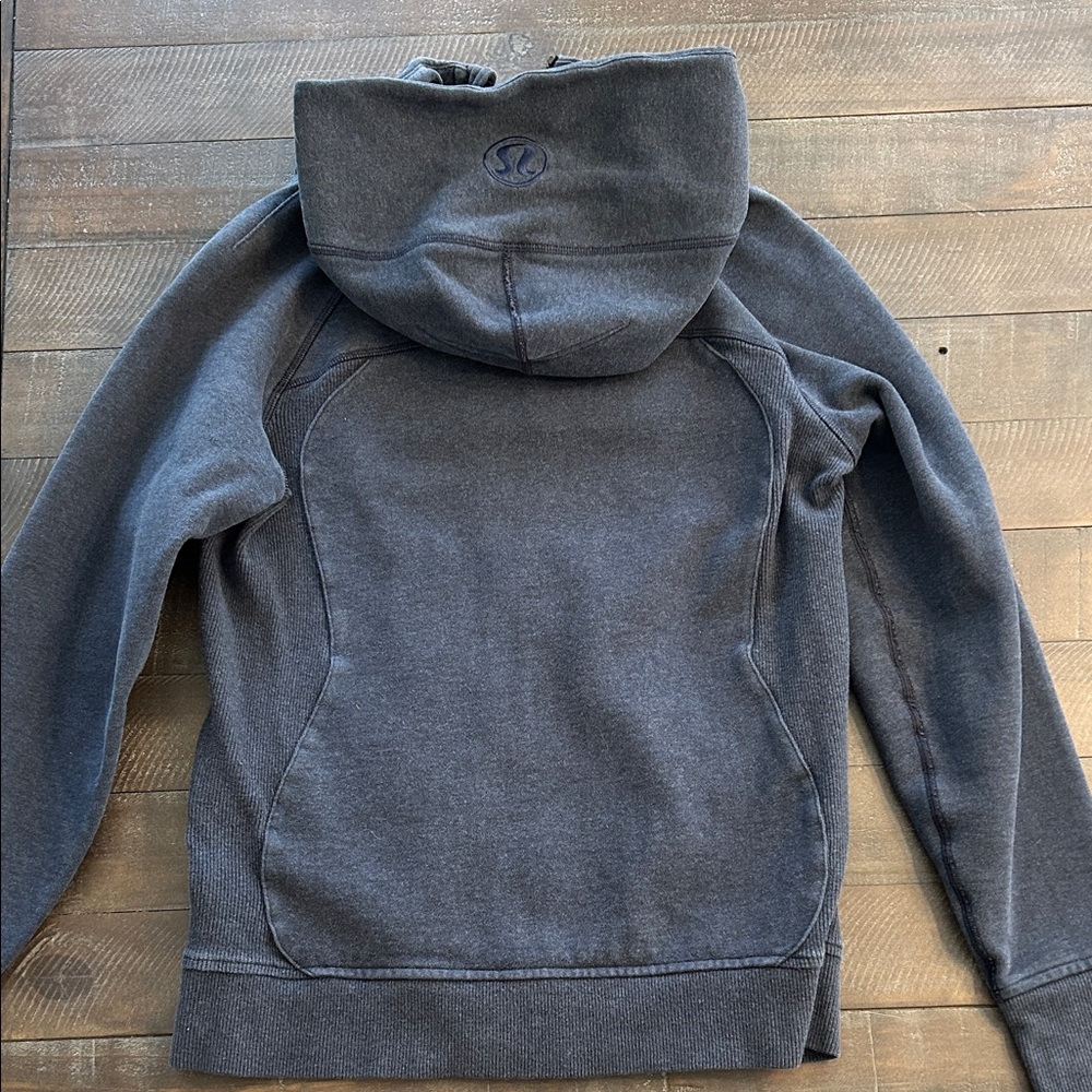 lululemon Scuba Denim Blue Hoodie - Picture 5 of 9